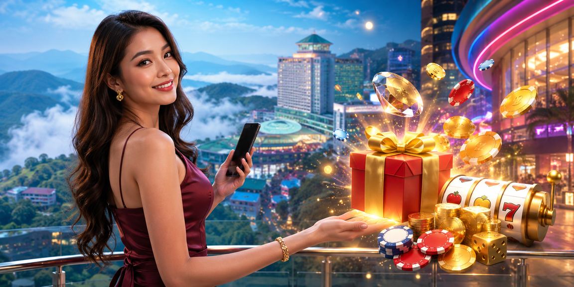 Pengalaman kasino mudah alih bergaya di Genting Highlands
