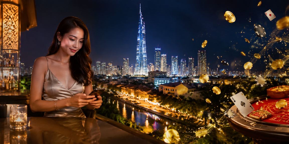 Permainan baccarat bergaya Melayu di Kuala Lumpur dengan suasana kasino tempatan